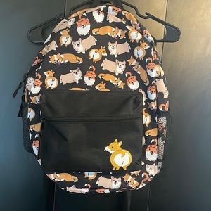 Corgi backpack, like new!